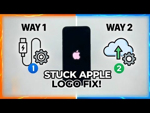 iPhone17/16/15/14 FIXED! iOS Stuck on Apple Logo/Black Screen/iTunes | ReiBoot