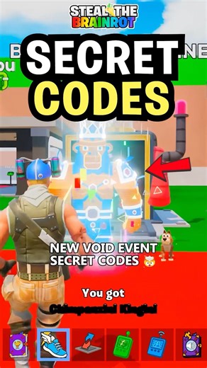 Steal The Brainrot Fortnite Codes - NEW VOID EVENT!