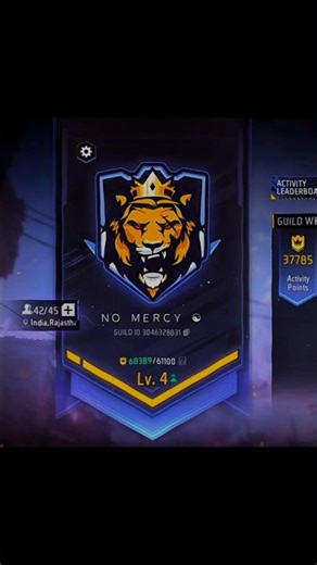 FREE FIRE GUILD INTRO 🔥