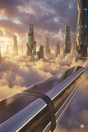 A bold vision of tomorrow’s city. #futuristic #citydesign #urbanplanning #scifi
