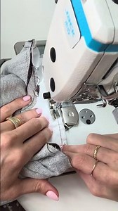 Névoa Blazer shoulder pad sewing process! 🤍🪡 #inaacommunity #sewing