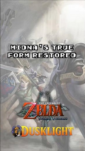 Midna's True Form Restored #legendofzelda #twilightprincess