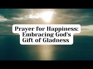 3 Minute Morning Prayer Meditation - Daily Prayer for Happiness - Christian Meditation