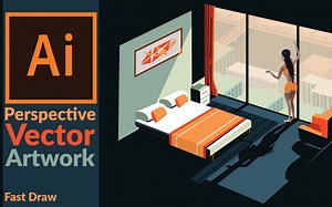 【Illustrator Tutorial】用空间布局制作一张矢量海报