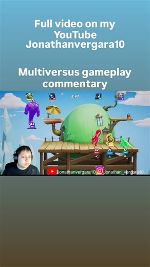 Jonathan Vergara on Instagram: "Multiversus gameplay commentary"
