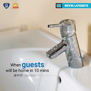 516K views · 283 reactions | Due to its fast action, Clenza TS ™️ is your best bet to ensure last minute cleaning is effective and easy! Let the taps and showers shine neat and clean with our specialty cleaner designed to remove hard water stains, limescale stains and stubborn soap. To know more, kindly visit: https://bit.ly/clenza-ts #TyohaarVaaliBaat #ClenzaTS #Cleaner #TapCleaner #Bathroom #LastMinute #Shower #HomeCleaning #MYKLATICRETE | MYK LATICRETE | Facebook