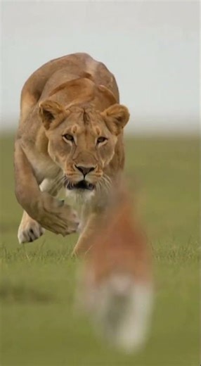 Lion vs Cat | The Narrow Escape #wildlife #wildlens #predator