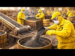 HOW GUNPOWDER IS MADE 🔥| THIS IS THE DANGEROUS MANUFACTURING PROCESS 🏭