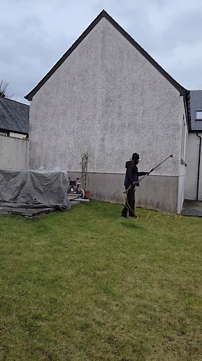 1.6K views · 19 reactions | Render clean carried out on this beautiful property today, #glasgow #softwash #chemicalsoftwash #externalcleaning #pressurewashingservices #reels #presurewashing #garden #propertymanagement #property | IPW.glasgow | Facebook