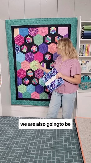 35K views · 438 reactions | What happens when you combine crumb piecing and y-seams? You’ll make Natalie’s next project, Modern Mosaic! Tune in to YouTube this Friday to watch how this quilt comes together. | Quilting Deals - Missouri Star Quilt Co | Facebook
