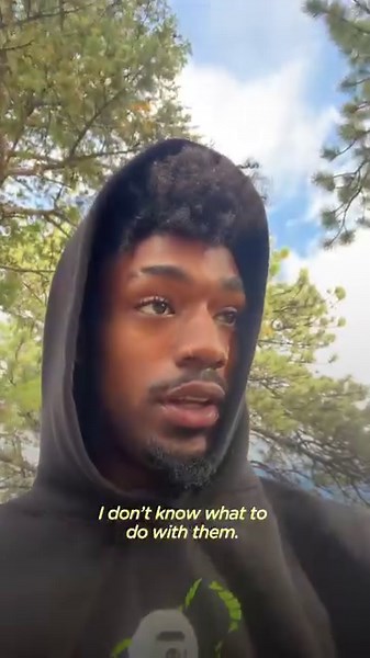 4.6M views · 381K reactions | Colorado football player finds a dog while hiking — and finds out he was meant to be a dog dad all along ❤️ | The Dodo | Facebook