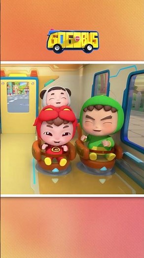 🚌 Wheels On The Bus GoGoBus | Children Song #shorts #gogobus #nurseryrhymes