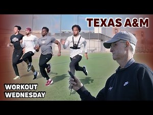 Texas A&M Sprinters Run Broken 30-Second Repeats In Prep for The 2025 SEC Indoor Championships