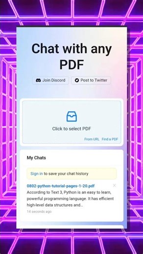 talk with pdf using chatgpt #day2