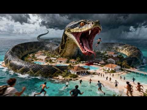 Island Python | Gene Experiment Failed, Python Escaped ! Island Hell, Team Fights!