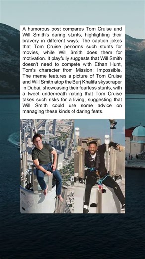 "From Mission: Impossible to Instagram: The Stunt Showdown!"