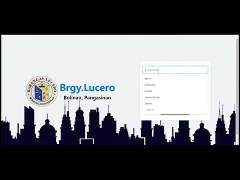 Barangay Management System