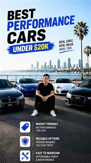 Want a good performance car under 20k? Watch this!