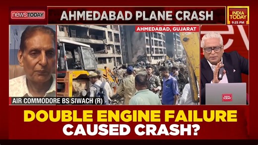 89K views · 318 reactions | "There is a digital flight data recorder and CVR cockpit voice recorder which will reveal the whole fact," said Captain A D Manek #planecrash #AirIndia #AirIndiaPlaneCrash #NewsToday #ITVideo | Rajdeep Sardesai | India Today | Facebook