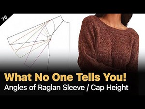 How to Perfect Raglan Sleeves – All Cap Heights & Shoulder Angles