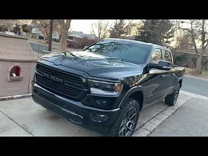 2019 Ram 1500 Laramie sport night edition with 2” leveling kit on 35” tires