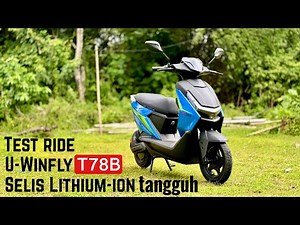 Test the mileage and describe the feeling of riding the U-Winfly T78B Lithium ion electric bicycle