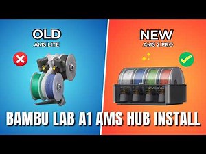 Bambu Lab A1 AMS Hub Installation
