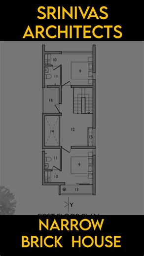 A Private Modern Home in Crowded Kerala City | 220 sqm House Design I Srijit Srinivas Architects This modern house by Srijit Srinivas Architects is built on a compact 220 m² plot in a dense, busy area of Kerala’s capital city. Designed for a small family, the home focuses on privacy, ventilation, and comfort. The cuboid form with a brick lattice façade allows fresh air while blocking unwanted views. The ground floor includes a double-car porch, sit-out, living and dining areas, two bedrooms, and