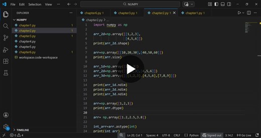 #numpy #python #learningjourney #datascience #skillbuilding #grateful | Sabeena Karam