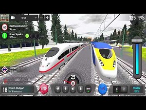 Euro Train Race in Euro Train Simulator 2: Game Android Gameplay | Best Train Game for Android 2026