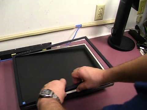 How to repair a Samsung 204b monitor with power issues - Part 1 dis-assembly