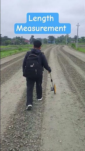 Length Measurement by wheel measuring 😍