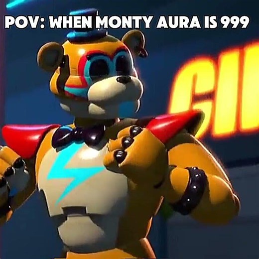 monty aura💀🥶#fnaf#edit#shorts