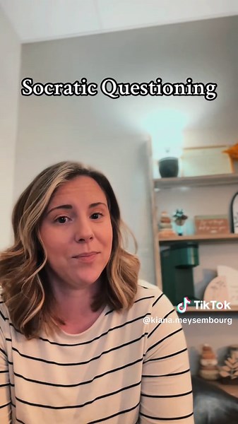Challenge your automatic thoughts with the power of Socratic questioning! 🧠💬 By using this cognitive restructuring technique, you can break away from negative thinking patterns and replace them with more balanced perspectives. Ready to change the way you think? #mindsetshift #cognitiverestructuring #socraticquestioning #theanxietyhealer #mentalhealth