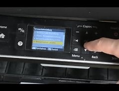 Beim Epson-Drucker WLAN einrichten - so gelingt's