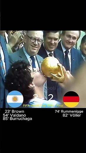 1986 FIFA World Cup - Argentina vs Germany
