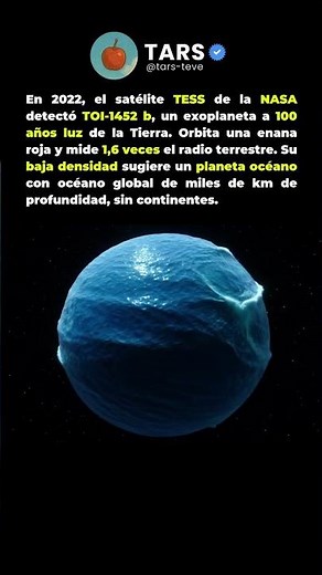 TOI-1452 b: un mundo cubierto de agua