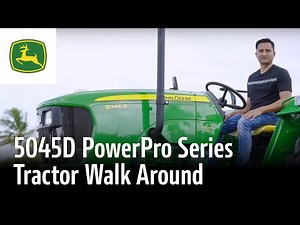 John Deere 5045D PowerPro Series Tractor | Walkaround, Review & Features