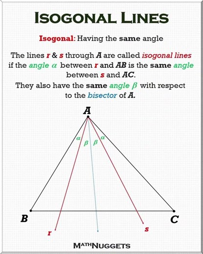 109. Isogonal Conjugate: #maths #geometry #geometrymath #mathematics #math