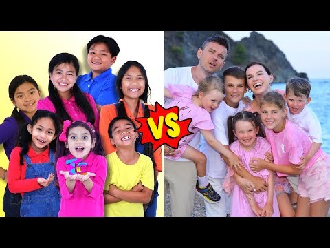 Toys and Colors VS Vania Mania Kids Family (Real Name and Ages)