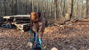 In this January 13, 2019 firewood video my helper Ashton demonstrates the best use for the Pinch-A-Long firewood tongs by moving some ash firewood rounds. PLEASE be sure to FOLLOW or LIKE the page so you don't miss any future entertaining/educational firewood videos. Please also share this video if you enjoyed it. | Joe's Premium Firewood