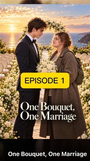 💐💍 EPISODE 1:One Bouquet, One Marriage — One flower, one promise, and a love story full of unexpected twists! ❤️🥹 Synopsis Abandoned at the altar, heir Ronan Hale marries Penny, a mocked homeless woman who catches his bouquet. But Penny is really Penelope Arden, a missing billionaire heiress in hiding. As she secretly protects Ronan's crumbling empire, their impulsive marriage turns into real love. #AIDrama #LoveStory #RomanceDrama #MarriageStory #ShortDrama