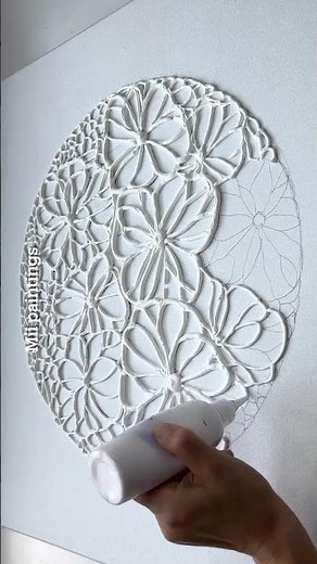 What?! 3D relief paintinng with gold