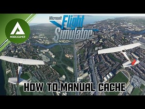 Microsoft Flight Simulator 2020 - How To Manual Cache - Get Higher Resolution - Includes Comparison