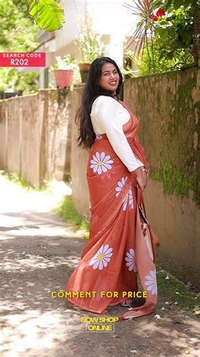 Swapna Weddings on Instagram: "🌸 Elegant Georgette Floral Print Saree 🌸 Add timeless grace to your wardrobe with our Georgette Floral Print Saree - R202. Crated from lightweight georgette, this saree blends comfort with effortless charm. ✨ 📦 Code: R202 💸 Commen "Price" and we will DM you instantly. 🛍️ Shop now & flaunt your style with elegance! . . . . . #SwapnaWeddings #GeorgetteSaree #FloralPrintSaree #OfficeWear #CollegeWear"