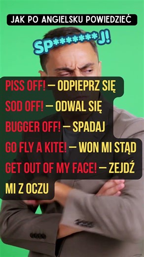 JAK DYPLOMATYCZNIE i DOSADNIE po ANGIELSKU KAZAĆ KOMUŚ "ODEJŚĆ"?! #angielski #english