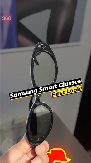 Samsung Smart Glasses First look hands-on #galaxyunpacked