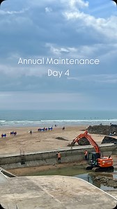 And the work goes on! Today’s jobs include: • Painting the walls along the main steps • Setting up shuttering on the terraces ready for concreting • Reattaching handrails that were washed away in an August storm Fab job everyone 🤩 #budeseapool #tidalpool #annualmaintenance #bude #seapool #whatwedidtoday | Bude Sea Pool