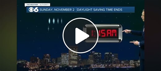 Fall back  For  Daytime Saving what date? November 2.  2025 - NewsBreak