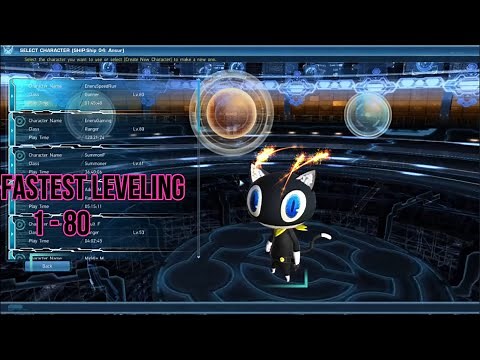 1 - 80 Leveling Guide Phantasy Star Online 2 - PSO 2